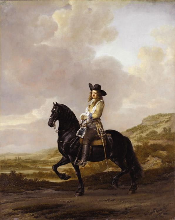 Thomas De Keyser Equestrian Portrait of Pieter Schout (mk08) oil painting picture